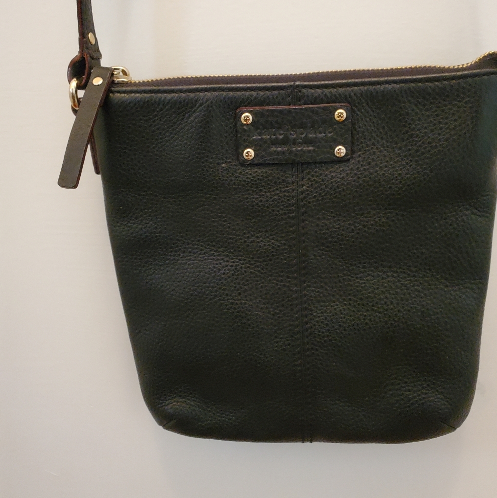 Kate Spade Black Leather Crossbody Bag